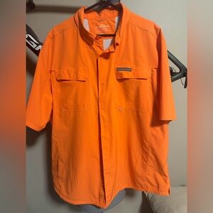 Cabela's Guidewear Orange Shirt